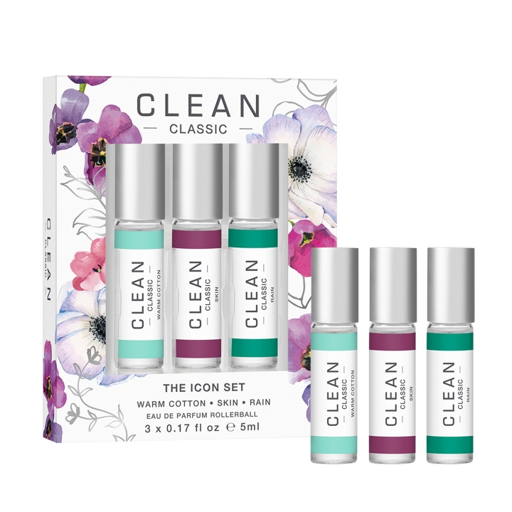 Clean Klassieke Layering 3-delige rollerball-cadeauset in de groep BEAUTY & HEALTH / Geuren & Parfum / Parfum / Parfumdoosjes bij TP E-commerce Nordic AB (D43113)