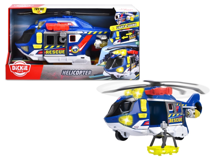 Dickie Toys Helikopter (203307002) in de groep SPEELGOED, KINDER- & BABYPRODUCTEN / Speelgoed / Speelgoedauto\'s bij TP E-commerce Nordic AB (D43136)