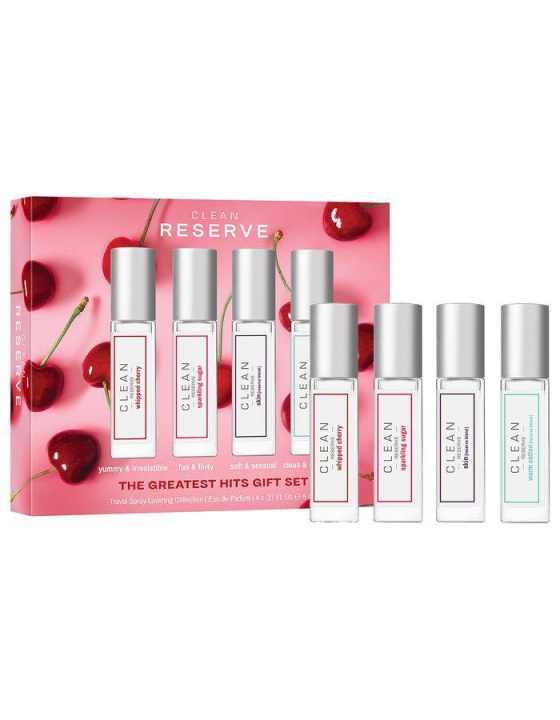 Clean XMAS Reserve Layering T/S EdP - 4 x 5 ml in de groep BEAUTY & HEALTH / Geuren & Parfum / Parfum / Parfumdoosjes bij TP E-commerce Nordic AB (D43182)