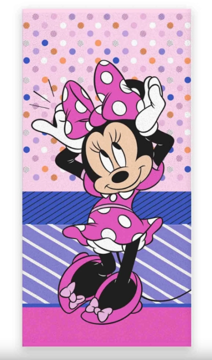 BrandMac Handdoek - 70 x 140 cm - Minnie (1029474) in de groep HUISHOUDEN & TUIN / Badkamer / Handdoeken bij TP E-commerce Nordic AB (D43231)