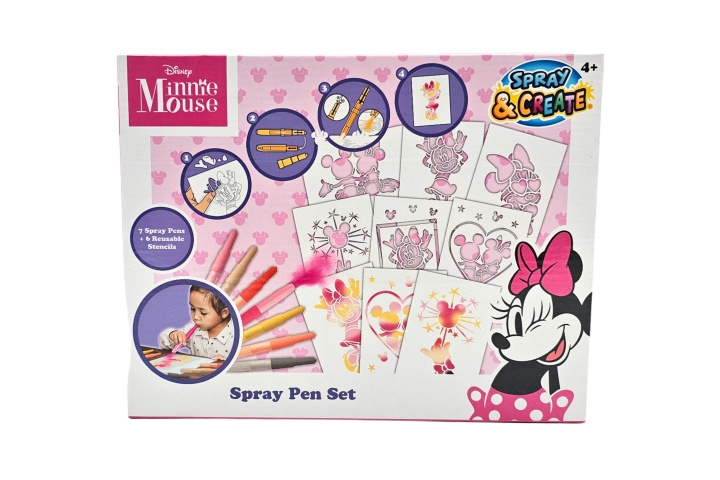 Disney Minnie Mouse-spuitpennenset (MM24364) in de groep SPEELGOED, KINDER- & BABYPRODUCTEN / Speelgoed / Ambachten bij TP E-commerce Nordic AB (D43241)