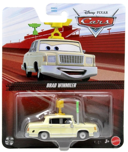 Disney Cars 3 - Die Cast - Brad Winmiler (JMB94) in de groep SPEELGOED, KINDER- & BABYPRODUCTEN / Speelgoed / Speelgoedauto\'s bij TP E-commerce Nordic AB (D43263)