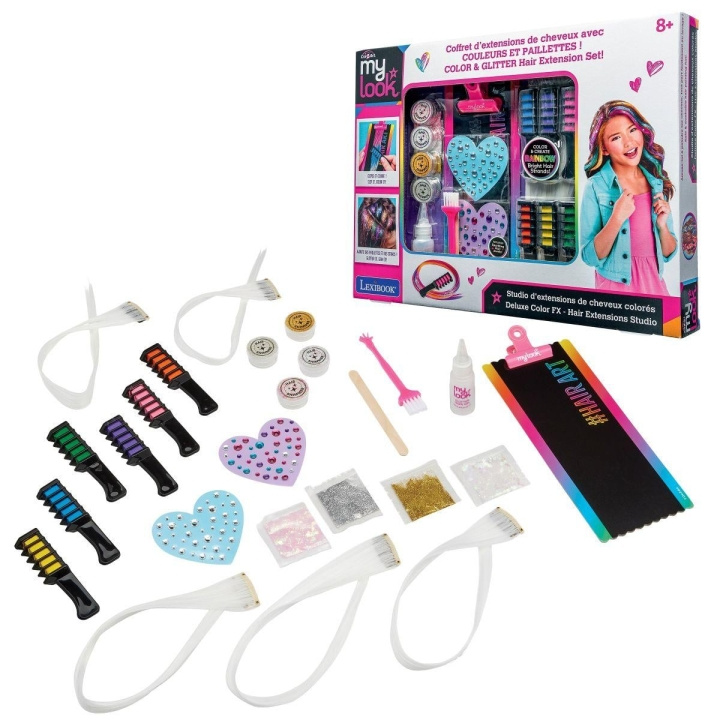 Cra-Z-Art Deluxe Color FX - Haarverlengingsset (CRSS11) in de groep SPEELGOED, KINDER- & BABYPRODUCTEN / Speelgoed / Ambachten bij TP E-commerce Nordic AB (D43288)