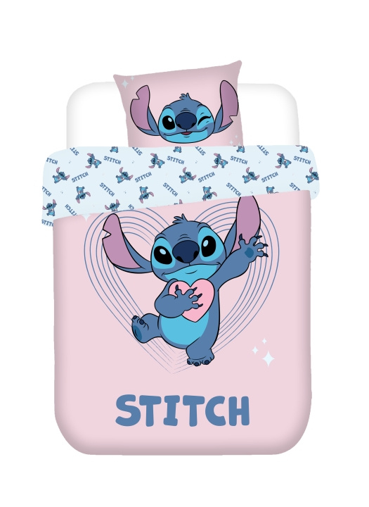 Disney Stitch Stitch – Beddenset voor volwassenen 140x200 (HP-150) in de groep SPEELGOED, KINDER- & BABYPRODUCTEN / Kindertextiel / Beddengoed bij TP E-commerce Nordic AB (D43324)