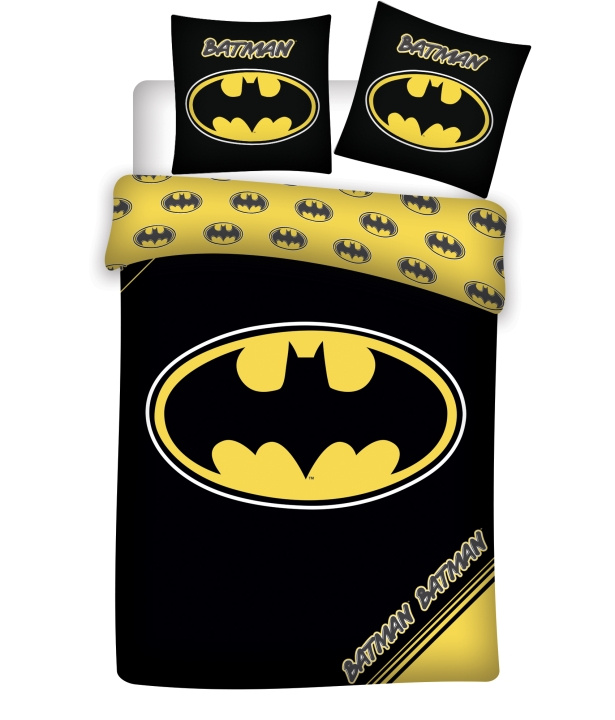 BrandMac Beddengoed - Volwassen maat 140 x 200 cm - Batman (1000483) in de groep HUISHOUDEN & TUIN / Interieur / Beddengoed bij TP E-commerce Nordic AB (D43337)