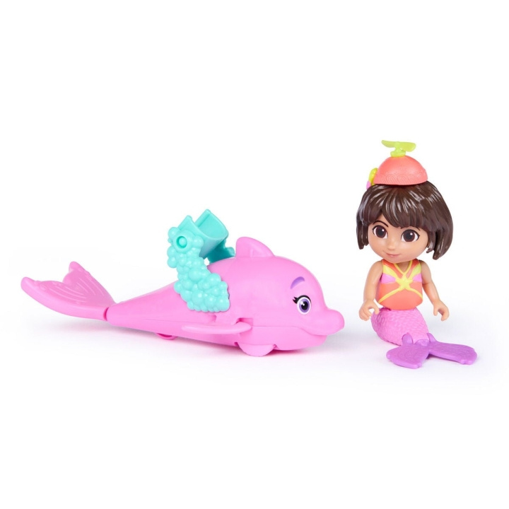 Dora The Explorer Avonturenpakket - Dora & de dolfijn (6076291) in de groep SPEELGOED, KINDER- & BABYPRODUCTEN / Speelgoed / Figuren, Miniaturen & accessoires bij TP E-commerce Nordic AB (D43358)