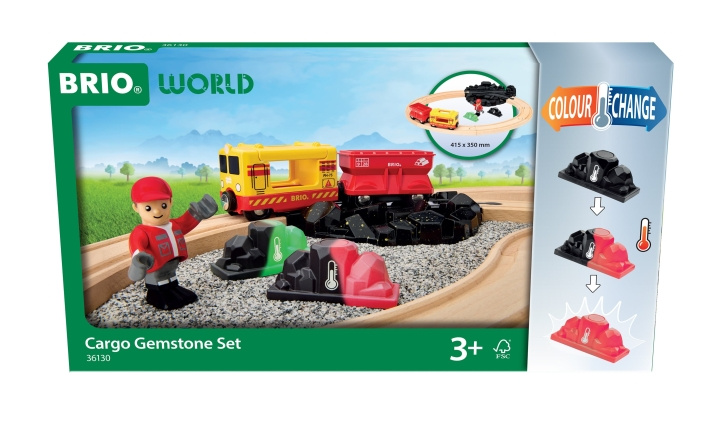 BRIO Cargo Gemstone-set (36130) in de groep SPEELGOED, KINDER- & BABYPRODUCTEN / Speelgoed / Speelgoedauto\'s bij TP E-commerce Nordic AB (D43373)