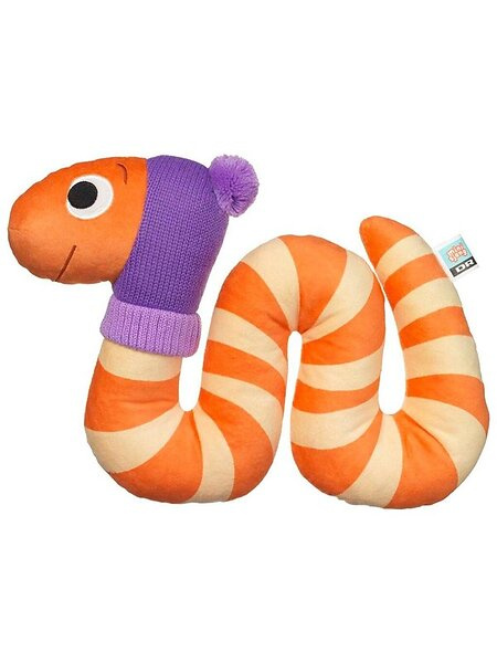 DR Orm Plys (6-25310) in de groep SPEELGOED, KINDER- & BABYPRODUCTEN / Babyspeelgoed / Knuffels bij TP E-commerce Nordic AB (D43396)