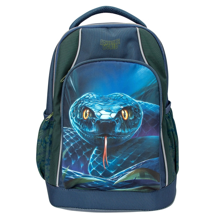 Dino World Adventure World-schoolrugzak met slang (0413978) in de groep SPEELGOED, KINDER- & BABYPRODUCTEN / Reizen / Kindertassen / Rugzakken bij TP E-commerce Nordic AB (D43402)