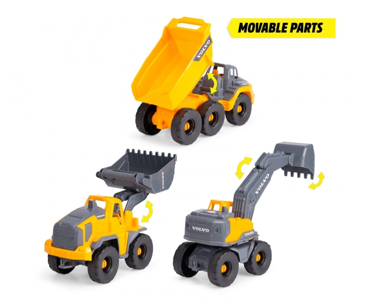 Dickie Toys Volvo On Site Work Force (203725007) in de groep SPEELGOED, KINDER- & BABYPRODUCTEN / Speelgoed / Speelgoedauto\'s bij TP E-commerce Nordic AB (D43458)