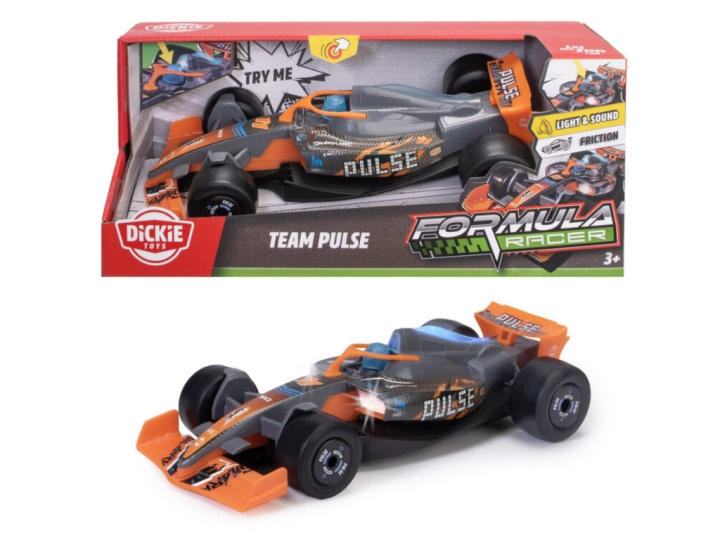 Dickie Toys Formula Racer Team PULSE (203764036) in de groep SPEELGOED, KINDER- & BABYPRODUCTEN / Speelgoed / Speelgoedauto\'s bij TP E-commerce Nordic AB (D43469)