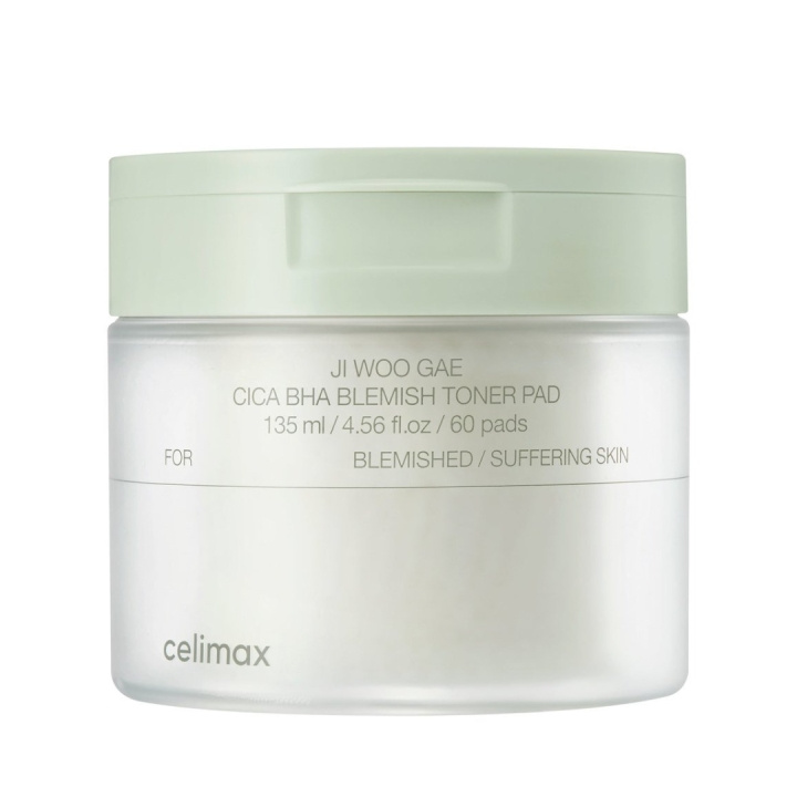 Celimax Cica BHA Blemish Toner Pads - 60 pads in de groep BEAUTY & HEALTH / Huidsverzorging / Gezicht bij TP E-commerce Nordic AB (D43570)
