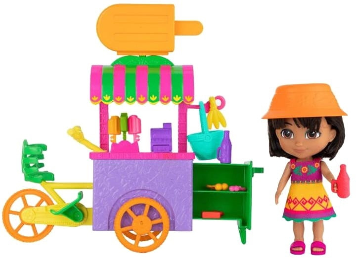Dora The Explorer Zoete lekkernijenkar (6075420) in de groep SPEELGOED, KINDER- & BABYPRODUCTEN / Speelgoed / Figuren, Miniaturen & accessoires bij TP E-commerce Nordic AB (D43575)