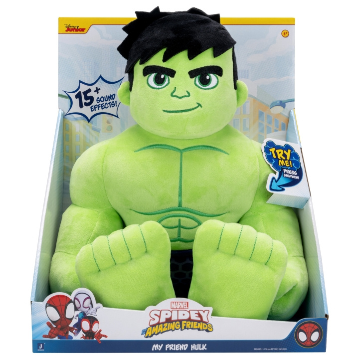 Disney Spidey - My Friend Hulk-knuffel (SNF0325) in de groep SPEELGOED, KINDER- & BABYPRODUCTEN / Babyspeelgoed / Knuffels bij TP E-commerce Nordic AB (D43592)
