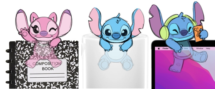 Disney Stitch Attachmeez Assortiment (302-46451) in de groep SPEELGOED, KINDER- & BABYPRODUCTEN / Speelgoed / Figuren, Miniaturen & accessoires bij TP E-commerce Nordic AB (D43606)