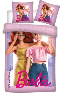 BrandMac Beddengoed - Volwassen maat 140 x 200 cm - Barbie (1000399) in de groep HUISHOUDEN & TUIN / Interieur / Beddengoed bij TP E-commerce Nordic AB (D43620)