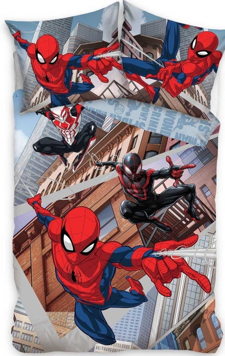 BrandMac Beddengoed - Volwassen maat 140 x 200 cm - Spiderman (1001044) in de groep HUISHOUDEN & TUIN / Interieur / Beddengoed bij TP E-commerce Nordic AB (D43637)