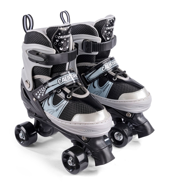 California Verstelbare rolschaatsen met naast elkaar geplaatste wielen – maat 31-34 in de groep SPEELGOED, KINDER- & BABYPRODUCTEN / Buitenspeelgoed / Sport & Spel bij TP E-commerce Nordic AB (D43639)
