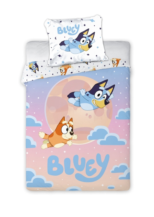 BrandMac Beddengoed - Volwassen maat 140 x 200 cm - Bluey & Bingo (1029631) in de groep HUISHOUDEN & TUIN / Interieur / Beddengoed bij TP E-commerce Nordic AB (D43641)