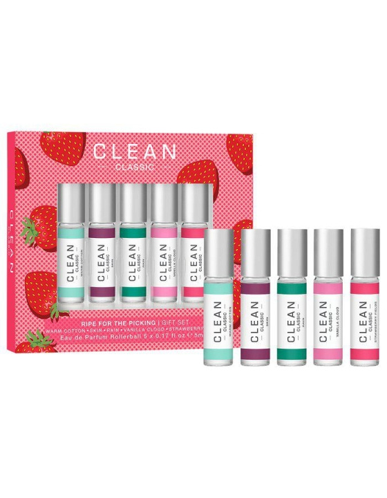 Clean XMAS Classic Layering Rollerball Eau de Parfum - 5 x 5 ml in de groep BEAUTY & HEALTH / Geuren & Parfum / Parfum / Parfumdoosjes bij TP E-commerce Nordic AB (D43656)
