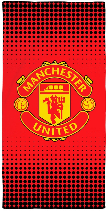 BrandMac Handdoek - 75 x 150 cm - Manchester United (NW1390) in de groep HUISHOUDEN & TUIN / Badkamer / Handdoeken bij TP E-commerce Nordic AB (D43663)