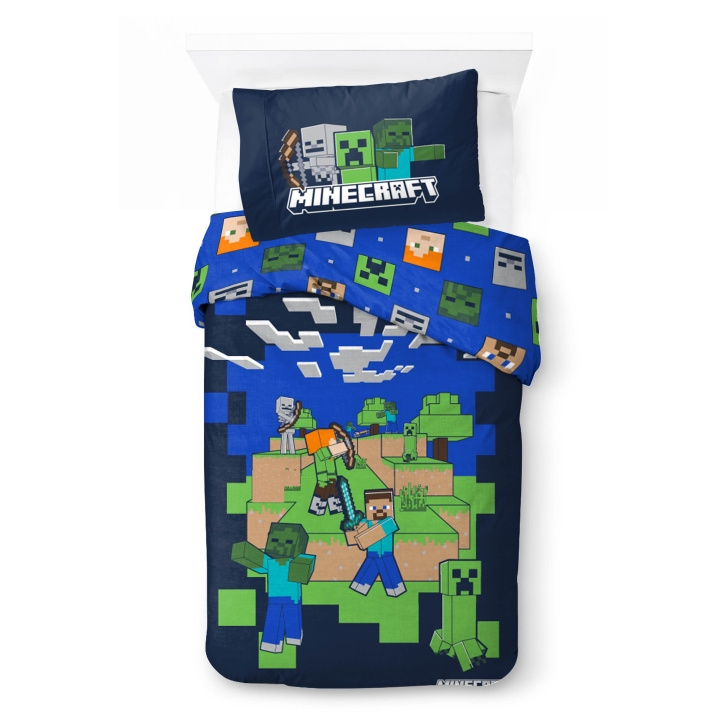 BrandMac Beddengoed - Volwassen maat 140 x 200 cm - Minecraft I got your back (1029649) in de groep HUISHOUDEN & TUIN / Interieur / Beddengoed bij TP E-commerce Nordic AB (D43672)