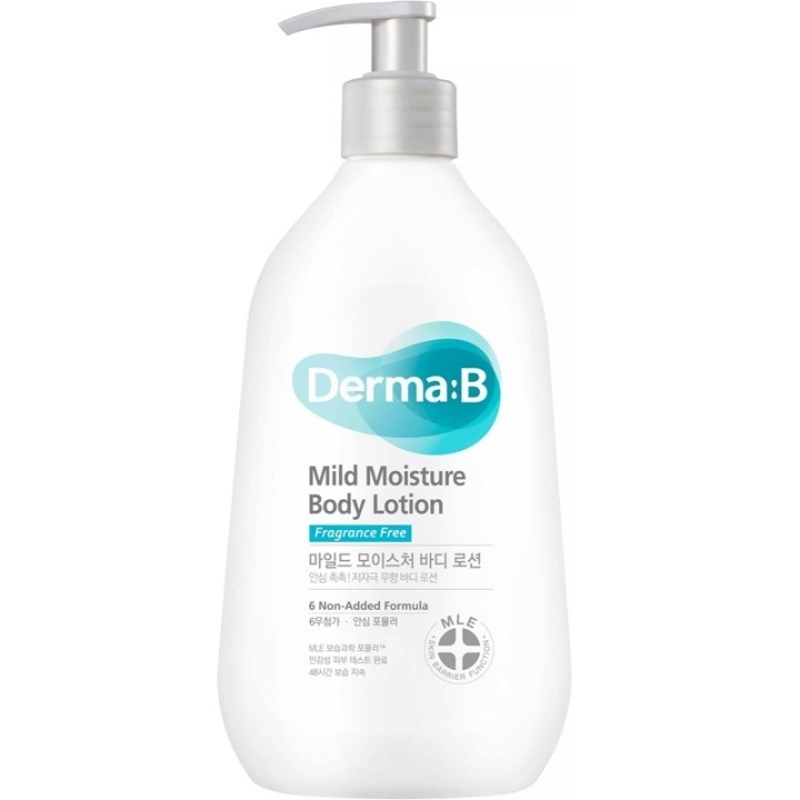 Derma:B Mild Moisture Body Lotion 400ml in de groep BEAUTY & HEALTH / Huidsverzorging / Lichaamsverzorging / Body lotion bij TP E-commerce Nordic AB (D43704)