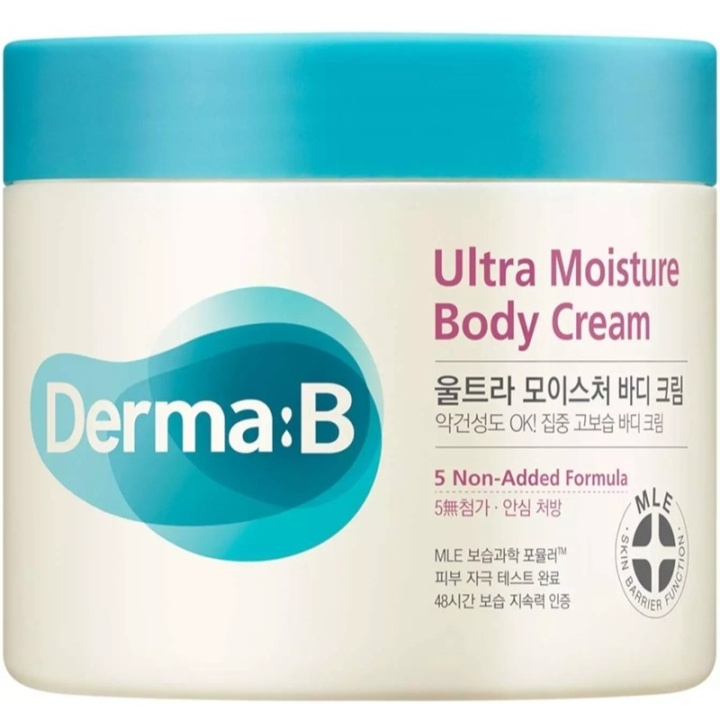 Derma:B Ultra Moisture Body Cream 430ml in de groep BEAUTY & HEALTH / Huidsverzorging / Lichaamsverzorging / Body lotion bij TP E-commerce Nordic AB (D43709)