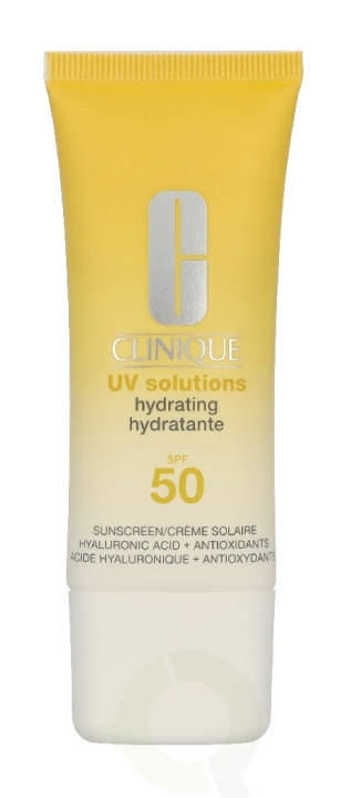 Clinique UV Solutions Hydrating Sunscreen SPF50 40 ml in de groep BEAUTY & HEALTH / Huidsverzorging / Zonnebank / Zonnebescherming bij TP E-commerce Nordic AB (D43780)