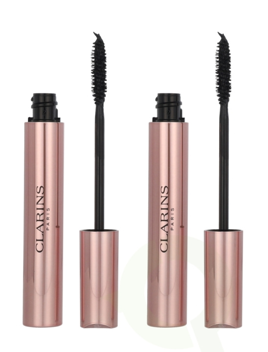 Clarins Luxurious Lashes Duo Mascara Set 16 ml 2x8ml - Wonder Perfect 4D in de groep BEAUTY & HEALTH / Makeup / Ogen & Wenkbrauwen / Mascara bij TP E-commerce Nordic AB (D43809)