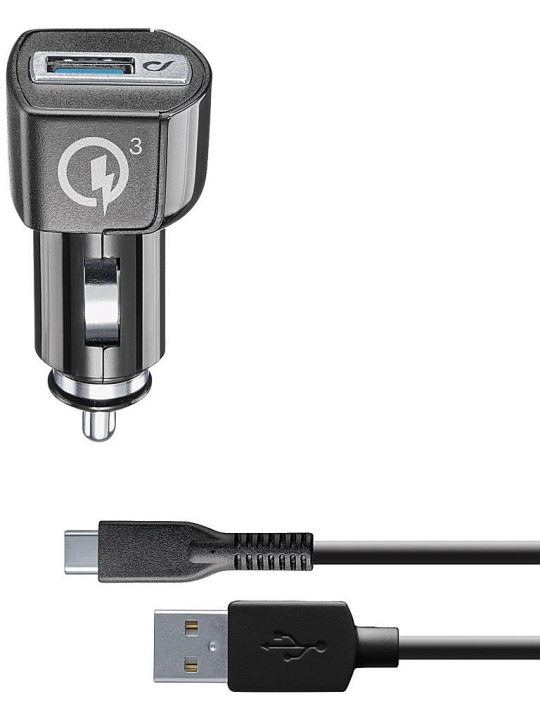 Cellularline Mobiele accessoires Autolader 15 W, geschikt voor Huawei, inclusief USB in de groep SMARTPHONE & TABLETS / Opladers & Kabels / Autoladers bij TP E-commerce Nordic AB (D43985)