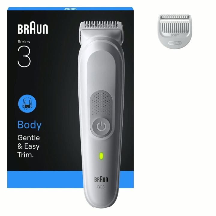 Braun Body Groomer BD3500 +2 Stylingverktyg in de groep BEAUTY & HEALTH / Haar & Styling / Scheren & Trimmen / Haartrimmers bij TP E-commerce Nordic AB (D44027)