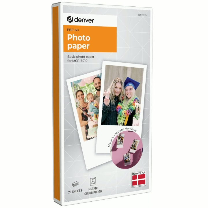 Denver Foto-papper för Denver MCP-6010 in de groep COMPUTERS & RANDAPPARATUUR / Printers & Accessoires / Printers / 3D-printer en Accessoires / Skrivare bij TP E-commerce Nordic AB (D44046)