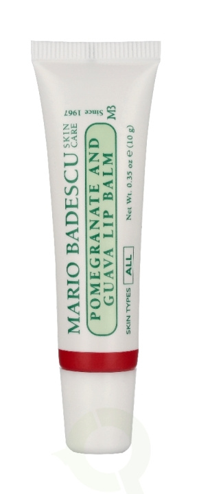 Mario Badescu Lip Balm 10 g Pomegranate And Guava in de groep BEAUTY & HEALTH / Makeup / Lippen / Lippenbalsem bij TP E-commerce Nordic AB (D44140)