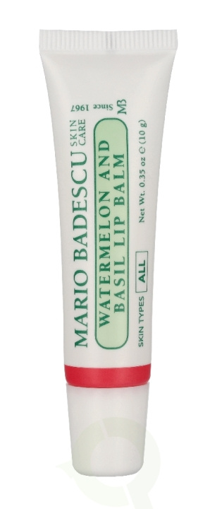 Mario Badescu Lip Balm 10 g Watermelon And Basil in de groep BEAUTY & HEALTH / Makeup / Lippen / Lippenbalsem bij TP E-commerce Nordic AB (D44141)