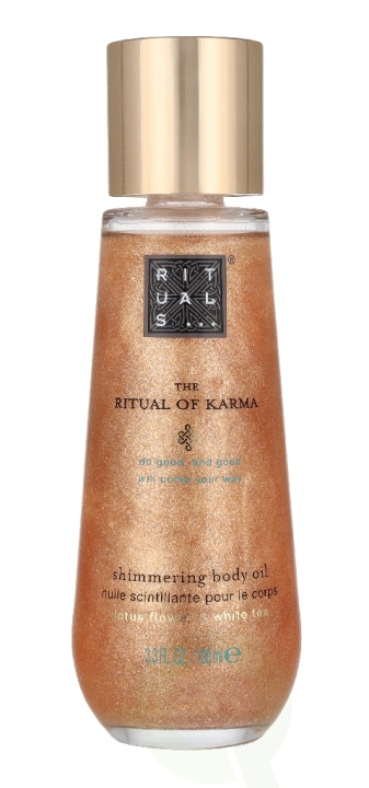 Rituals Karma Shimmering Body Oil 100 ml in de groep BEAUTY & HEALTH / Huidsverzorging / Lichaamsverzorging / Lichaamsolie bij TP E-commerce Nordic AB (D44147)