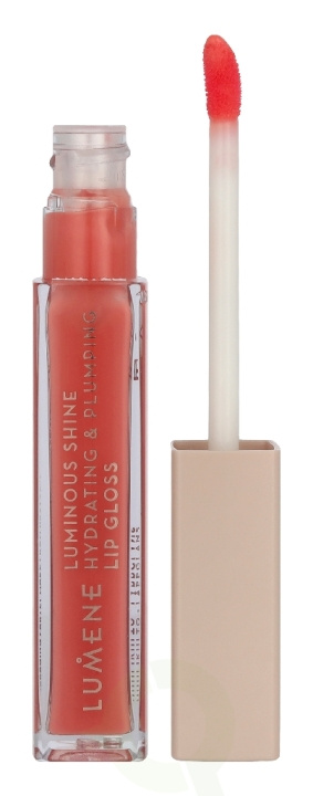 Lumene Luminous Shine Hydrating & Plumping Lip Gloss 5 ml #4 Peach Pink in de groep BEAUTY & HEALTH / Makeup / Lippen / Lipp gloss bij TP E-commerce Nordic AB (D44225)
