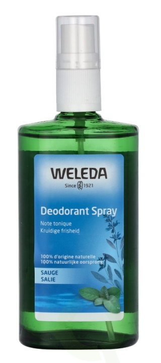 Weleda Sage Deodorant Natural Spray 100 ml in de groep BEAUTY & HEALTH / Geuren & Parfum / Deodorant bij TP E-commerce Nordic AB (D44253)