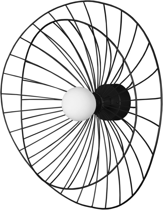 Globen Lighting Plafond Ray Svart Globen Lighting in de groep HOME ELECTRONICS / Verlichting / Wandlampen bij TP E-commerce Nordic AB (D44293)