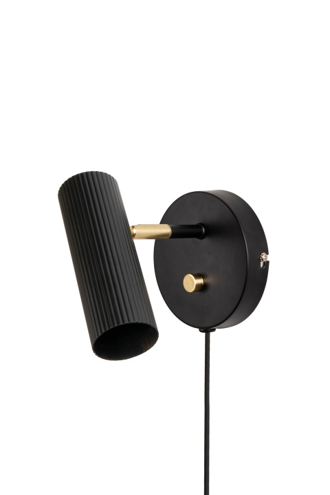 Globen Lighting Vägglampa Hubble svart Globen Lighting in de groep HOME ELECTRONICS / Verlichting / Wandlampen bij TP E-commerce Nordic AB (D44299)