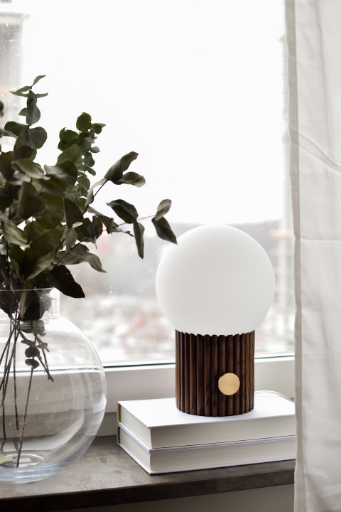 Globen Lighting Bordslampa Hubble 113506 brun 15 Globen Lighting in de groep HOME ELECTRONICS / Verlichting / Tafellampen bij TP E-commerce Nordic AB (D44302)