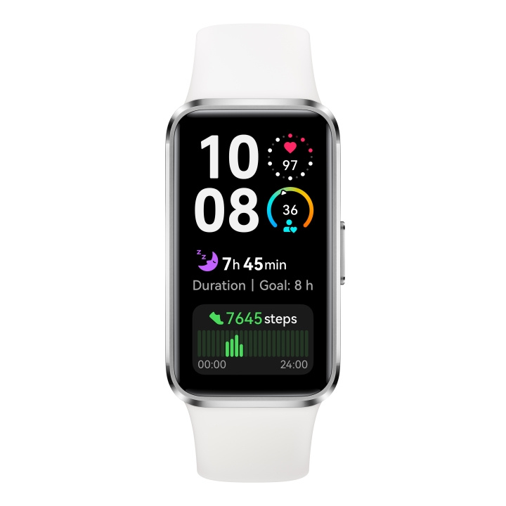 Huawei Smartwatch Band 10 - White Huawei in de groep SPORT, VRIJE TIJD & HOBBY / Smartwatch & Activiteitsmeters / Smartwatches bij TP E-commerce Nordic AB (D44318)