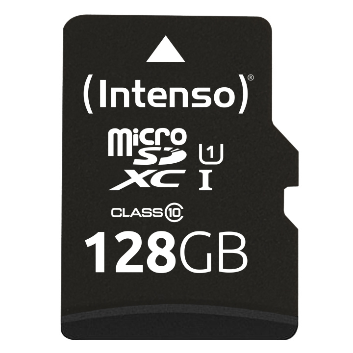 Intenso microSD 128GB UHS-I Intenso in de groep HOME ELECTRONICS / Opslagmedia / Geheugenkaarten / MicroSD/HC/XC bij TP E-commerce Nordic AB (D44336)