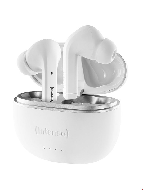 Intenso Handsfree Buds / Earphone White Intenso in de groep HOME ELECTRONICS / Audio & Beeld / Koptelefoon & Accessoires / Koptelefoon bij TP E-commerce Nordic AB (D44346)