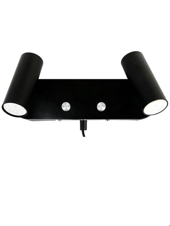 Oriva Vägglampa 2xMini Svart 49623-80 Oriva in de groep HOME ELECTRONICS / Verlichting / Wandlampen bij TP E-commerce Nordic AB (D44437)