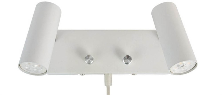 Oriva Vägglampa 2xMini Vit 49623-90 Oriva in de groep HOME ELECTRONICS / Verlichting / Wandlampen bij TP E-commerce Nordic AB (D44438)