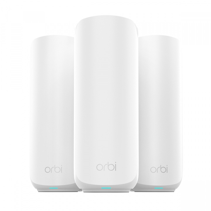 Netgear Router Orbi 370 Series Dual-Band WiFi 7 Mesh 3-Pack NETGEAR in de groep COMPUTERS & RANDAPPARATUUR / Netwerk / WiFi Extenders bij TP E-commerce Nordic AB (D44475)