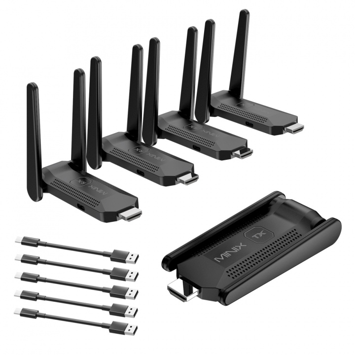 Minix Neo B14 Trådlös Sändare & Mottagare MINIX in de groep COMPUTERS & RANDAPPARATUUR / Computeraccessoires / USB-hubs bij TP E-commerce Nordic AB (D44494)