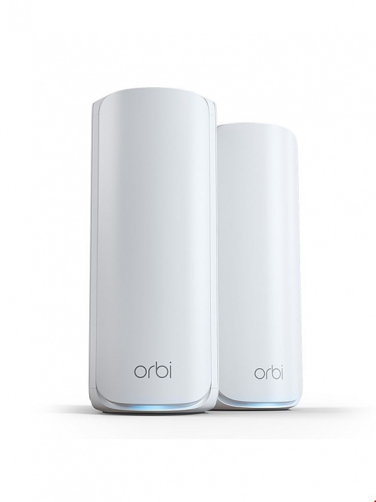 Netgear Orbi 770 Series Tri-Band WiFi 7 Mesh 2-Pack​ Netgear in de groep COMPUTERS & RANDAPPARATUUR / Netwerk / Mesh netwerk bij TP E-commerce Nordic AB (D44525)