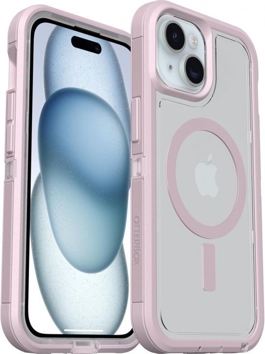 Otterbox Defender Xt Clear Iphone 16e/15/14/13 - Clear/Purp in de groep SMARTPHONE & TABLETS / Mobielbescherming / Apple / iPhone 16 bij TP E-commerce Nordic AB (D44600)